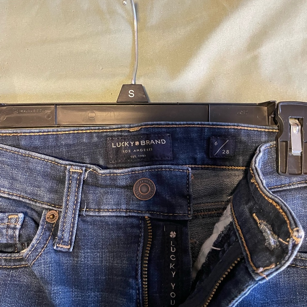 Lucky Brand Cropped Skinny Jeans